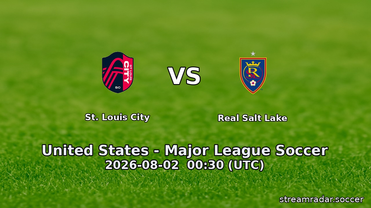 St. Louis City vs Real Salt Lake