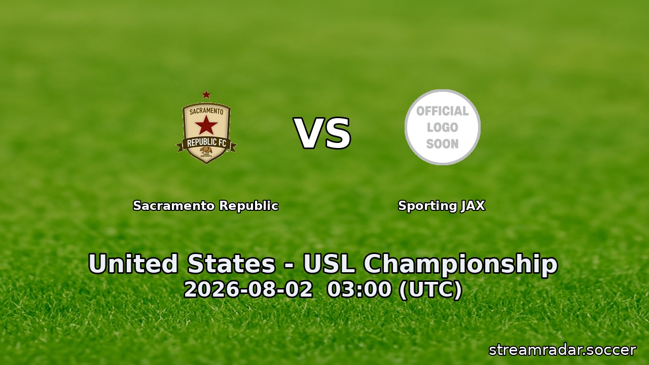 Sacramento Republic vs Sporting JAX