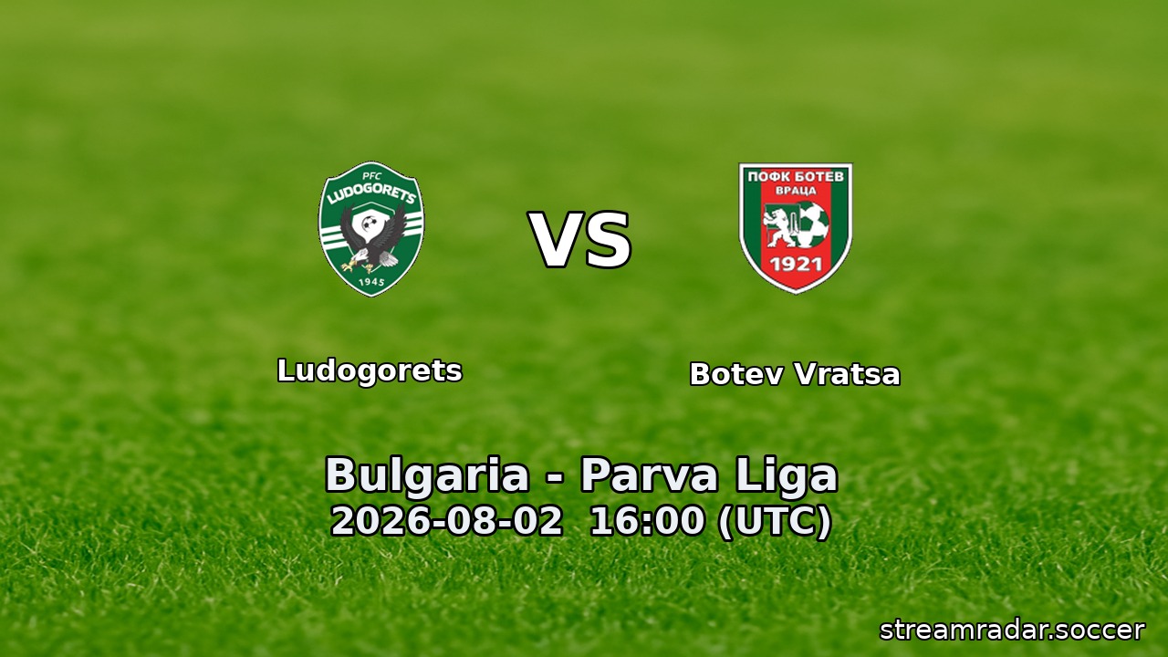 Ludogorets vs Botev Vratsa