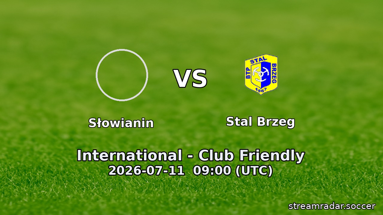 Słowianin vs Stal Brzeg