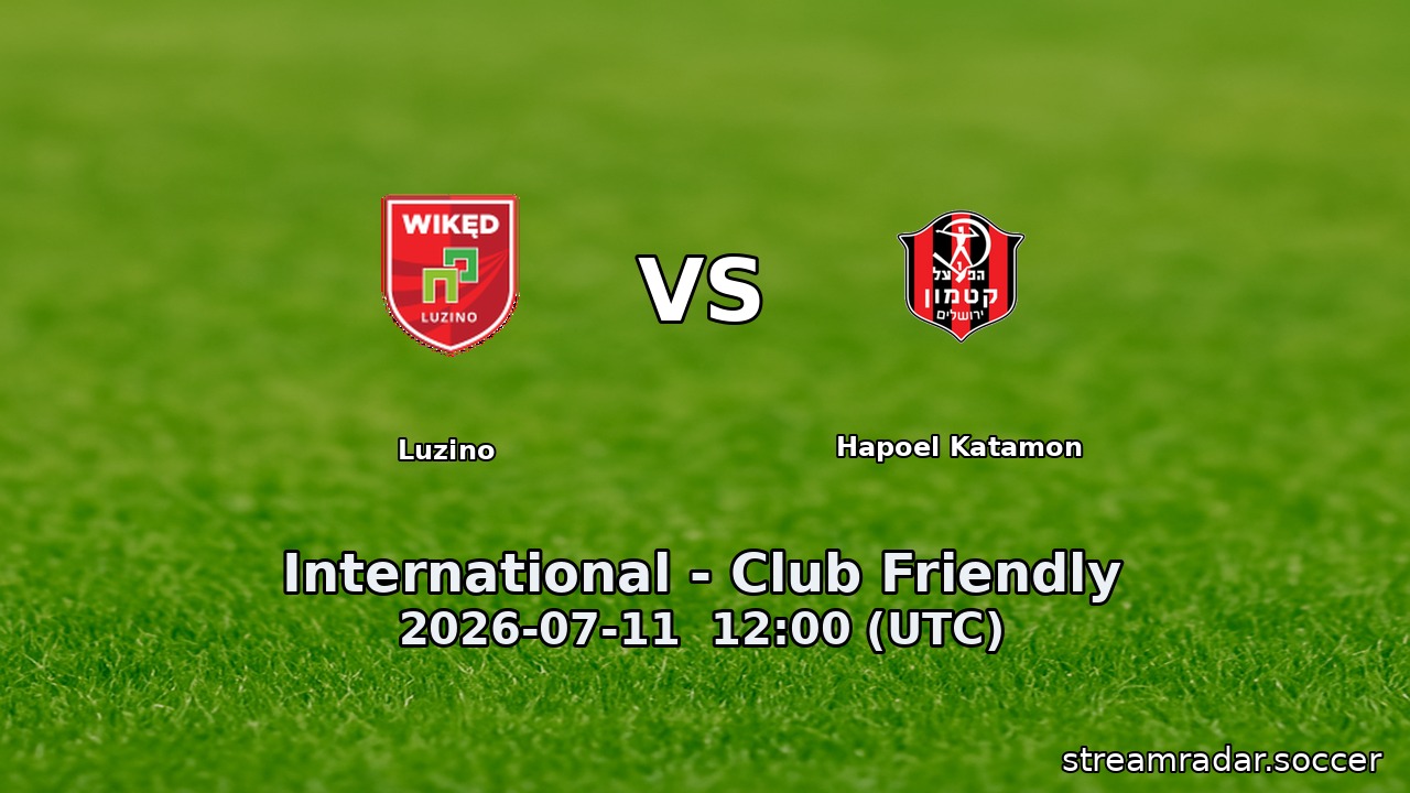 Luzino vs Hapoel Katamon