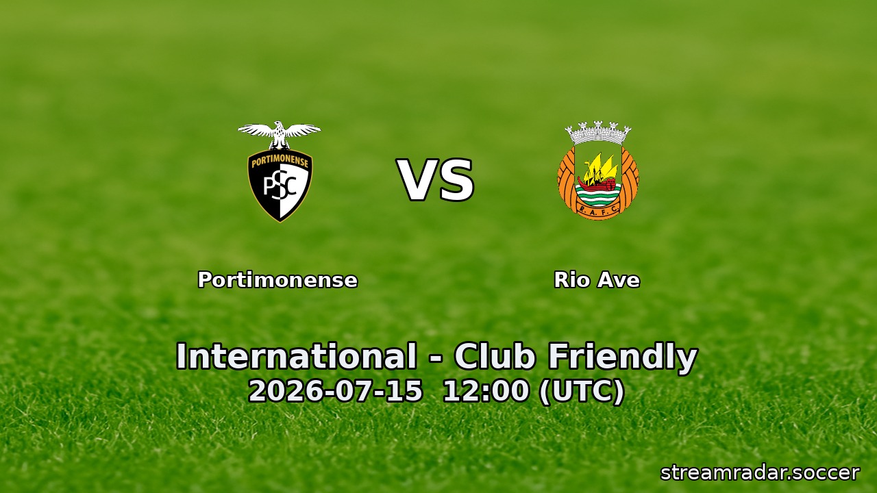 Portimonense vs Rio Ave