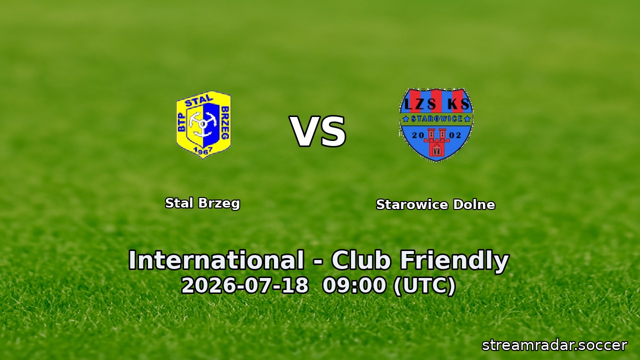 Stal Brzeg vs Starowice Dolne