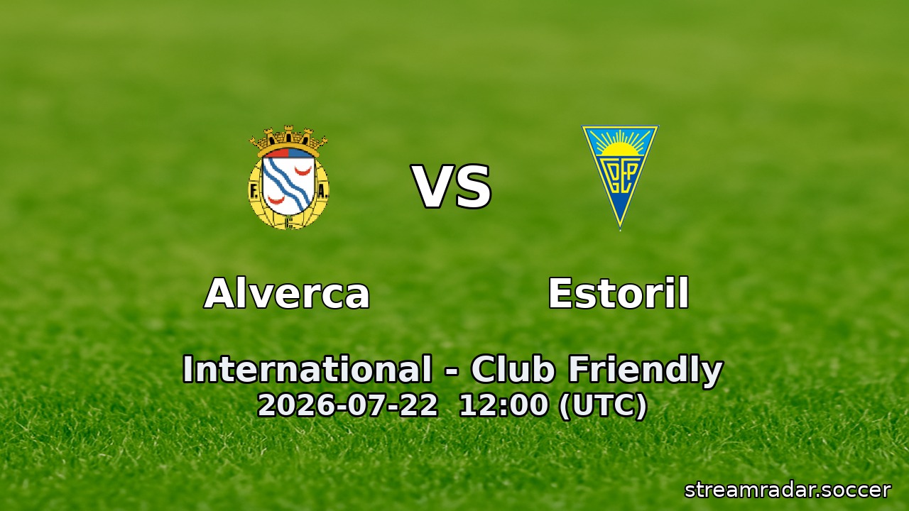 Alverca vs Estoril