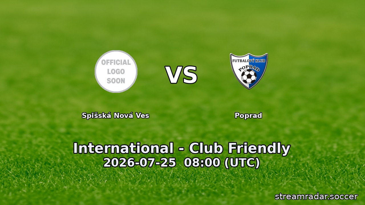 Spišská Nová Ves vs Poprad