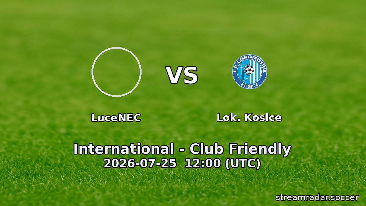 LuceNEC vs Lok. Kosice