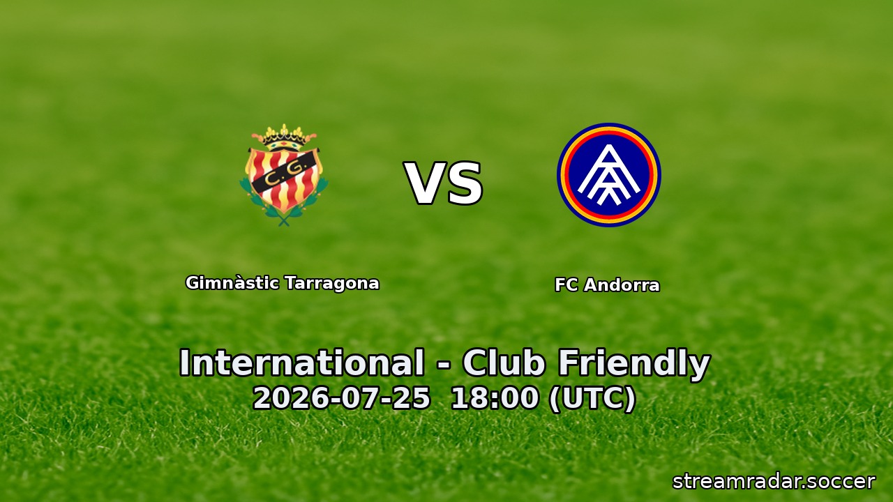 Gimnàstic Tarragona vs FC Andorra