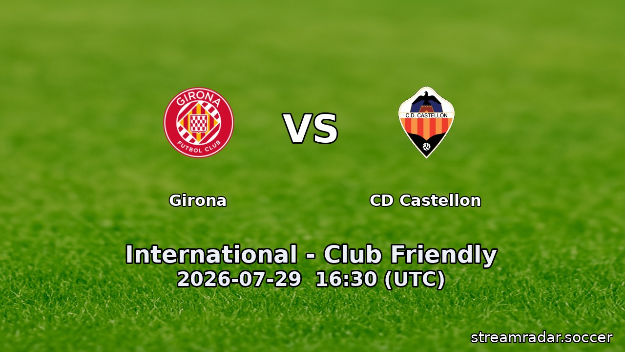 Girona vs CD Castellon