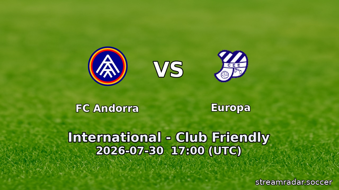 FC Andorra vs Europa