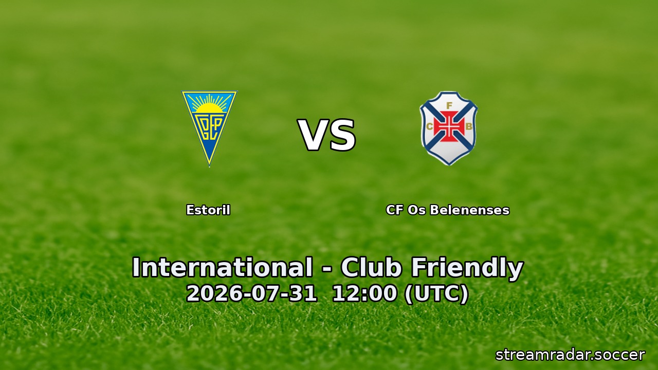 Estoril vs CF Os Belenenses