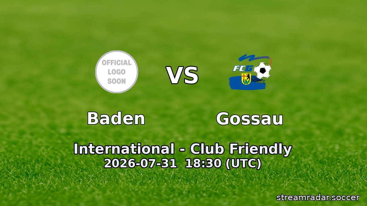 Baden vs Gossau