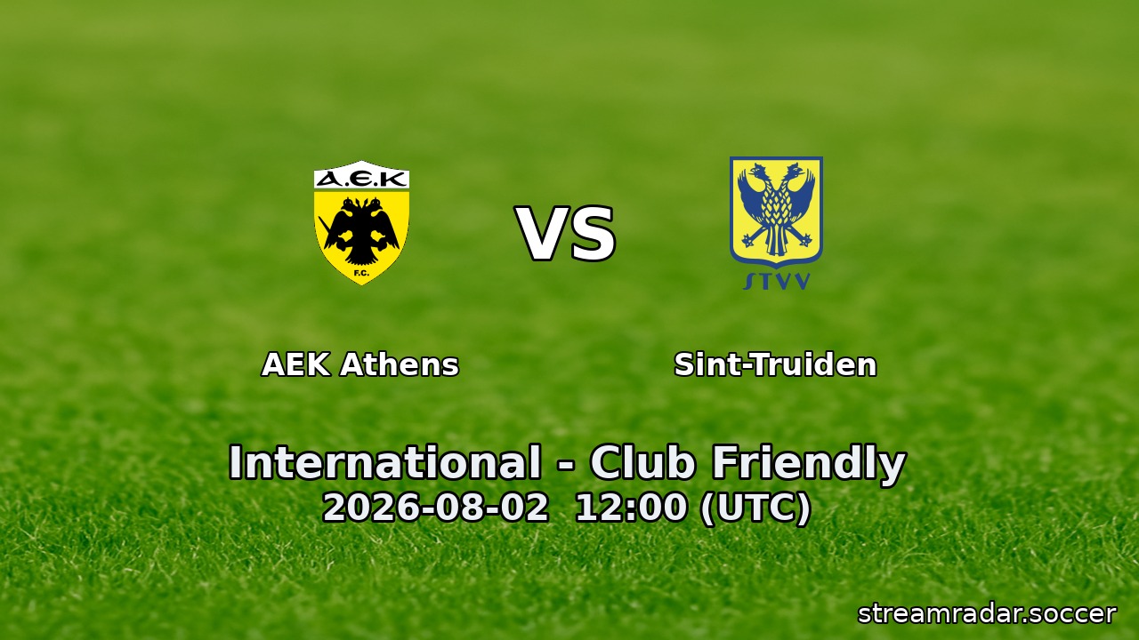 AEK Athens vs Sint-Truiden