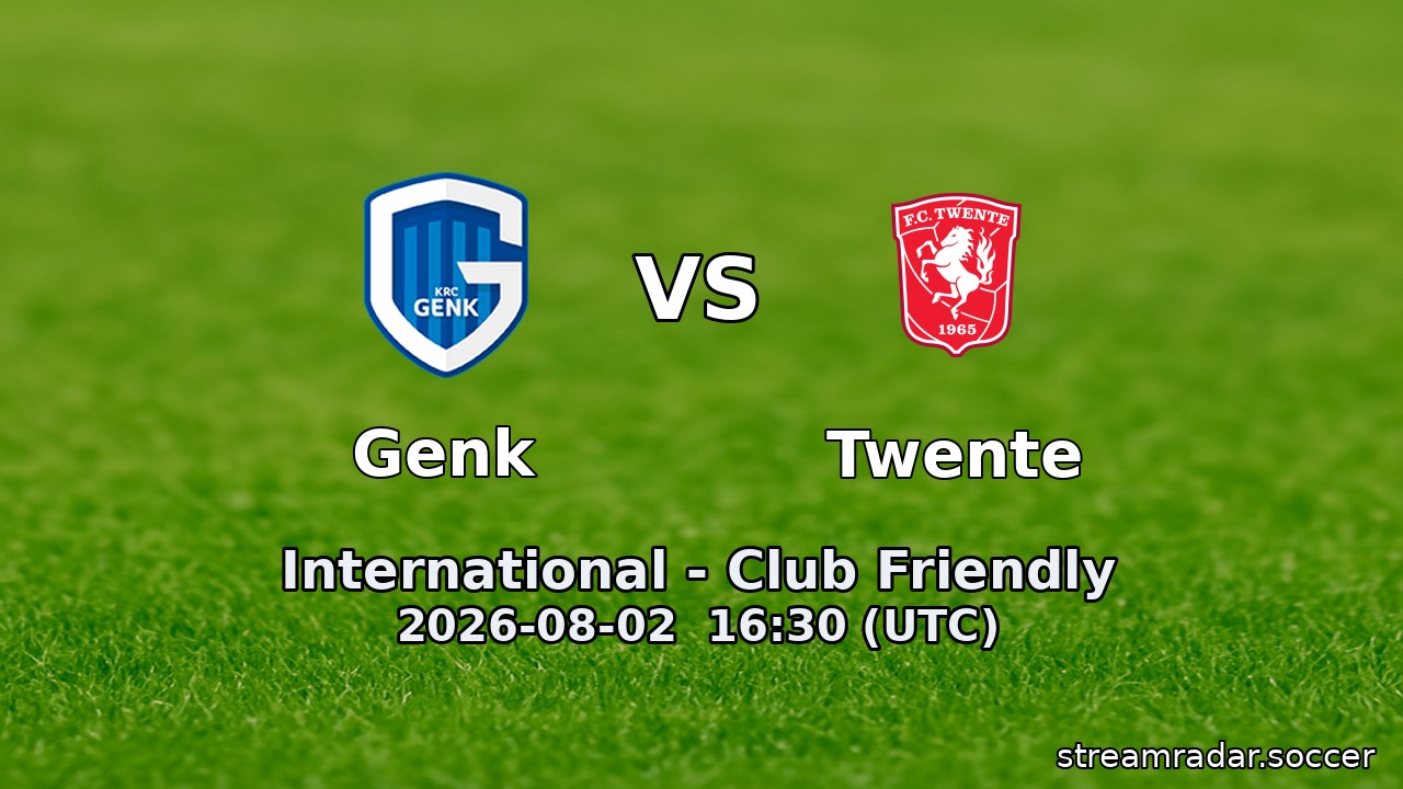 Genk vs Twente