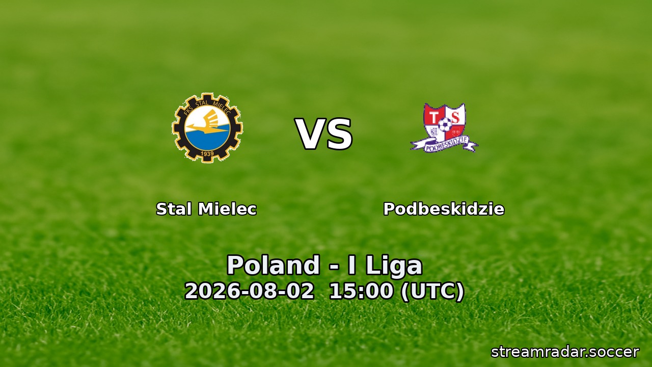 Stal Mielec vs Podbeskidzie