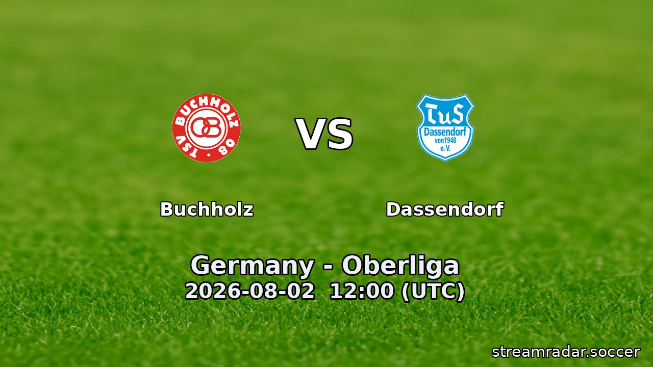 Buchholz vs Dassendorf