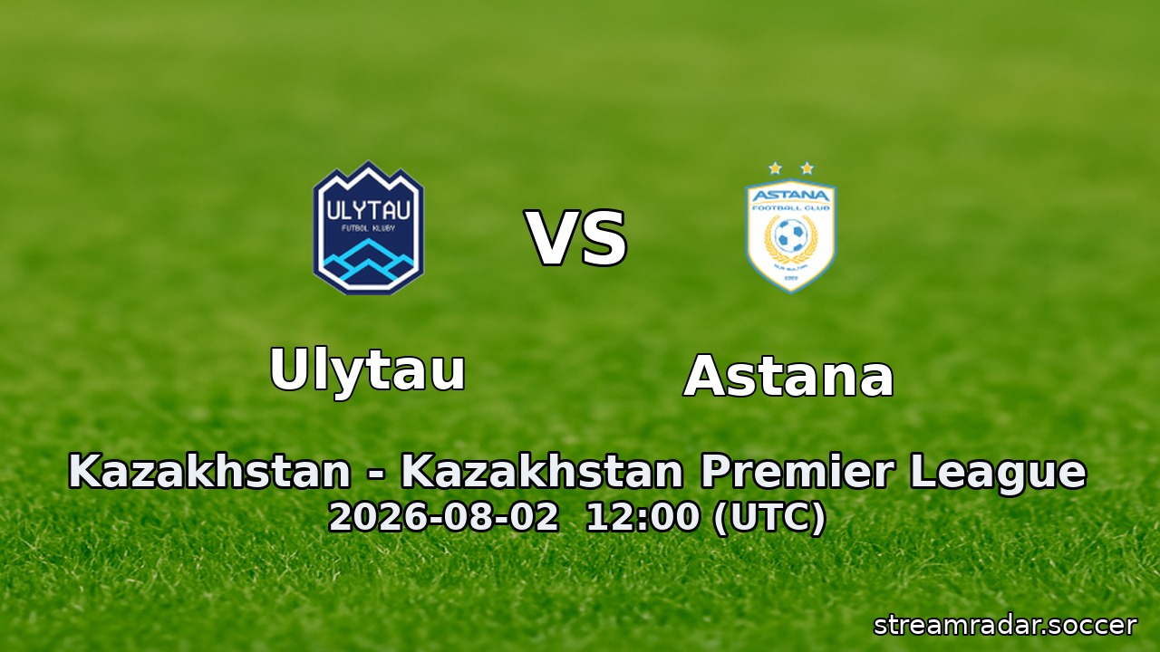 Ulytau vs Astana