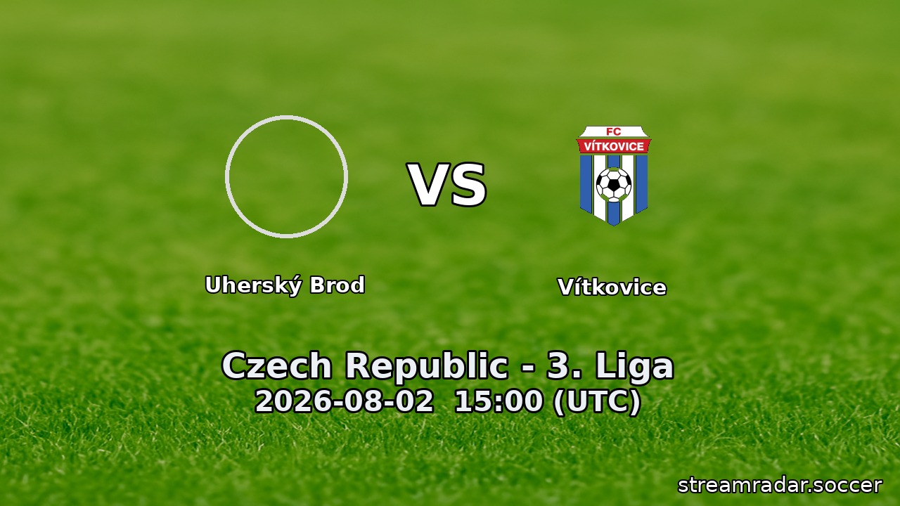 Uherský Brod vs Vítkovice
