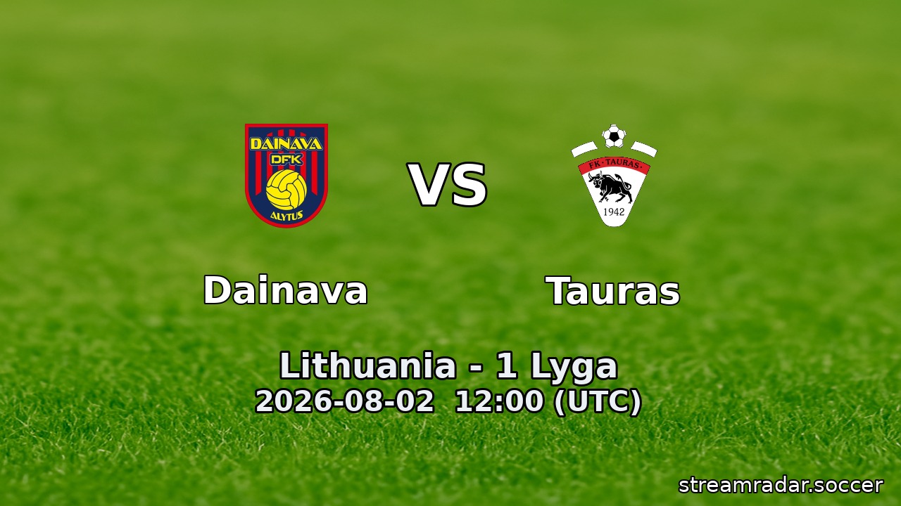 Dainava vs Tauras