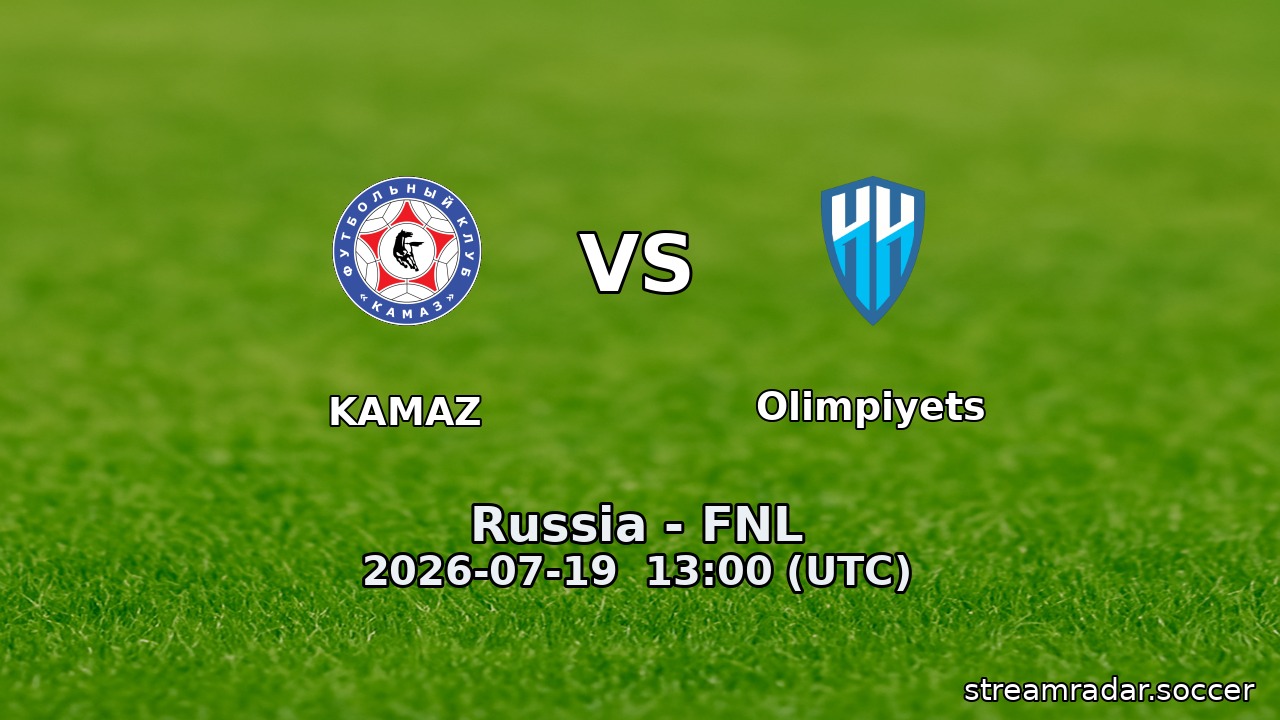 KAMAZ vs Olimpiyets