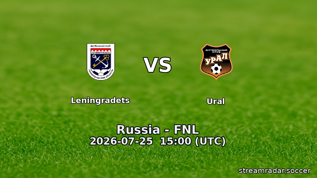 Leningradets vs Ural