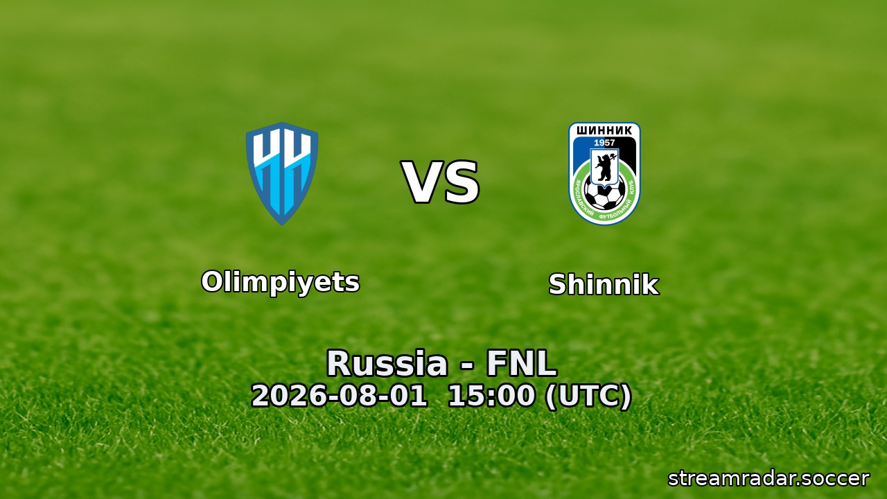 Olimpiyets vs Shinnik