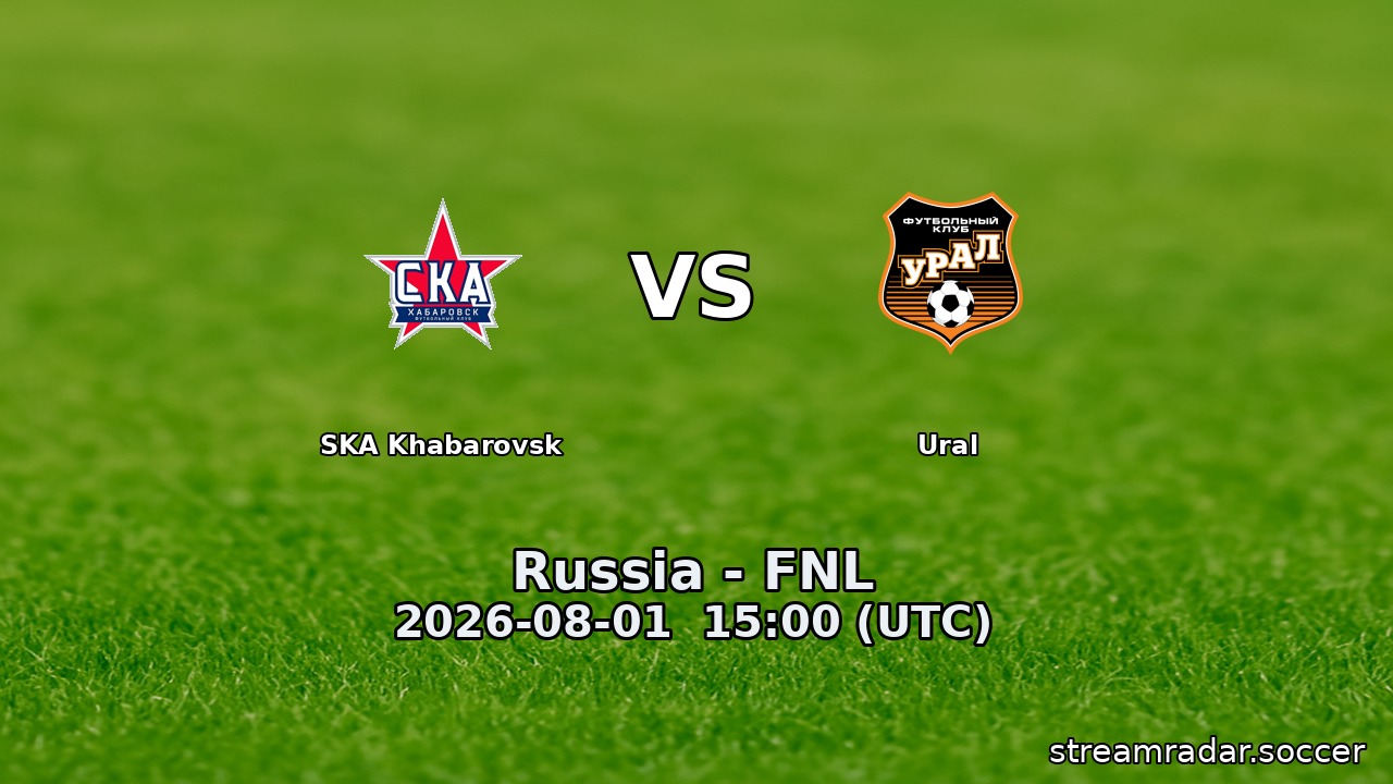 SKA Khabarovsk vs Ural