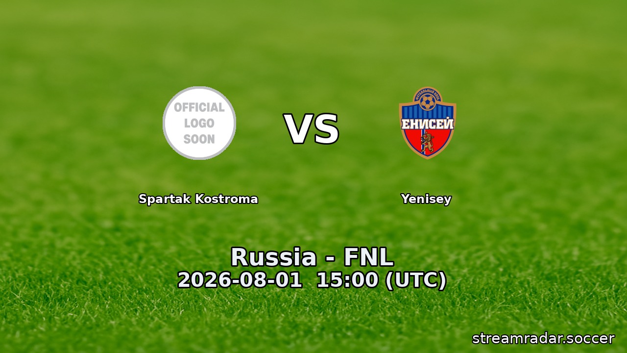 Spartak Kostroma vs Yenisey