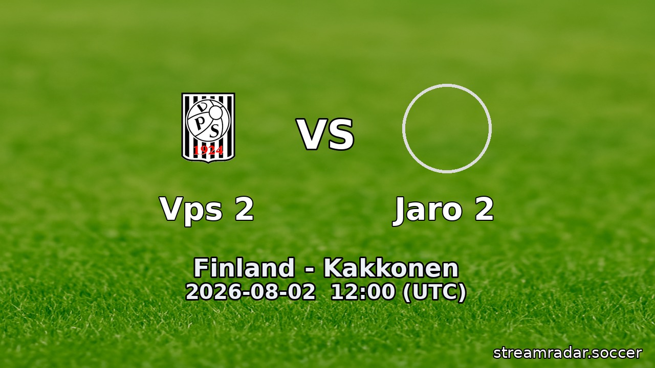 Vps 2 vs Jaro 2