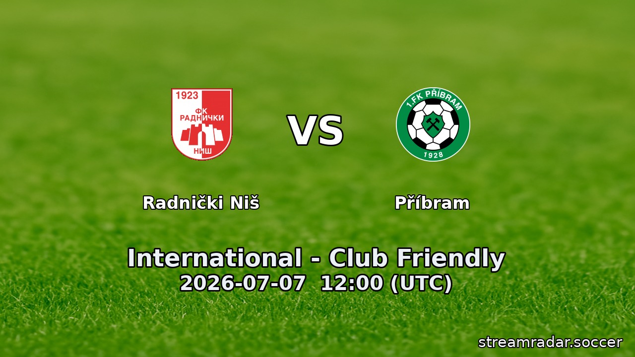 Radnički Niš vs Příbram