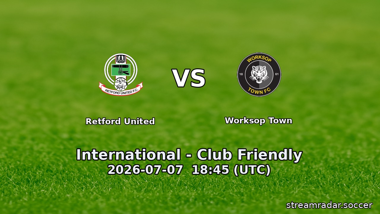 Retford United vs Worksop Town
