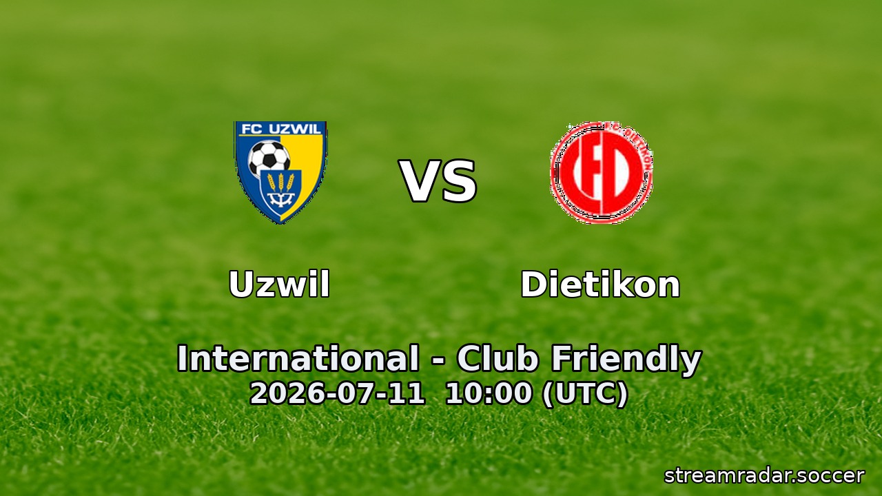Uzwil vs Dietikon