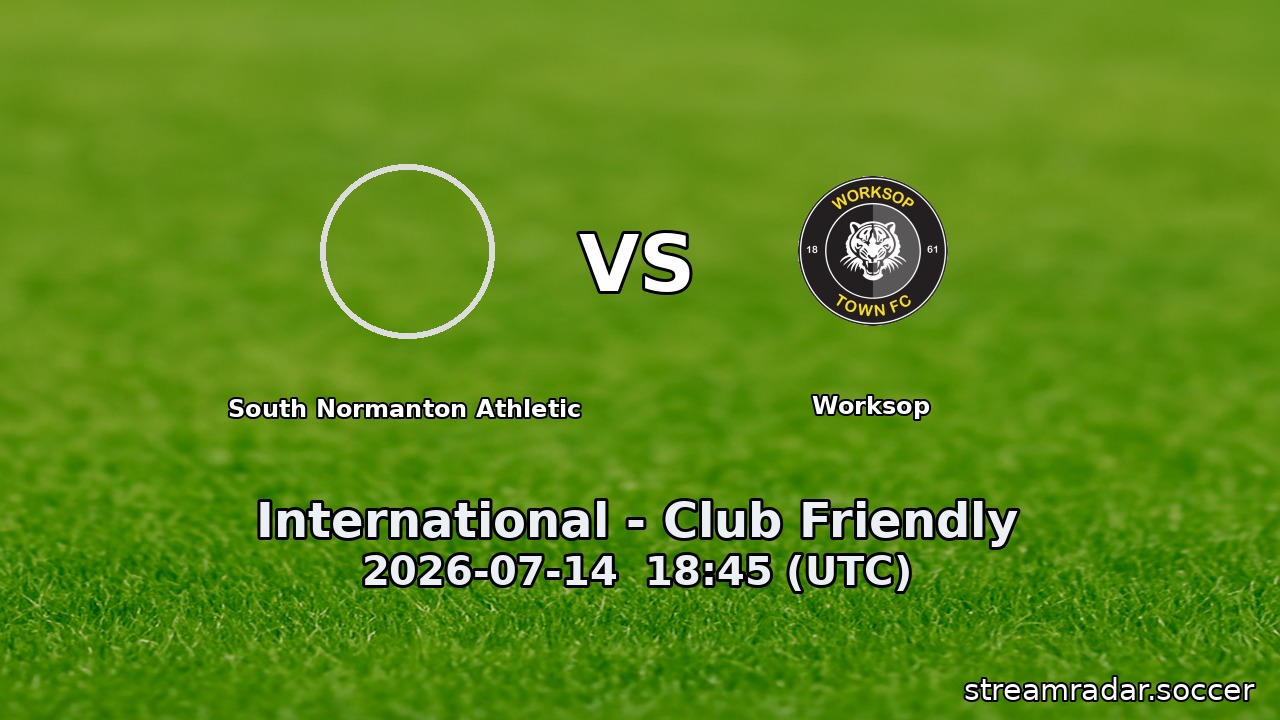 South Normanton Athletic vs Worksop