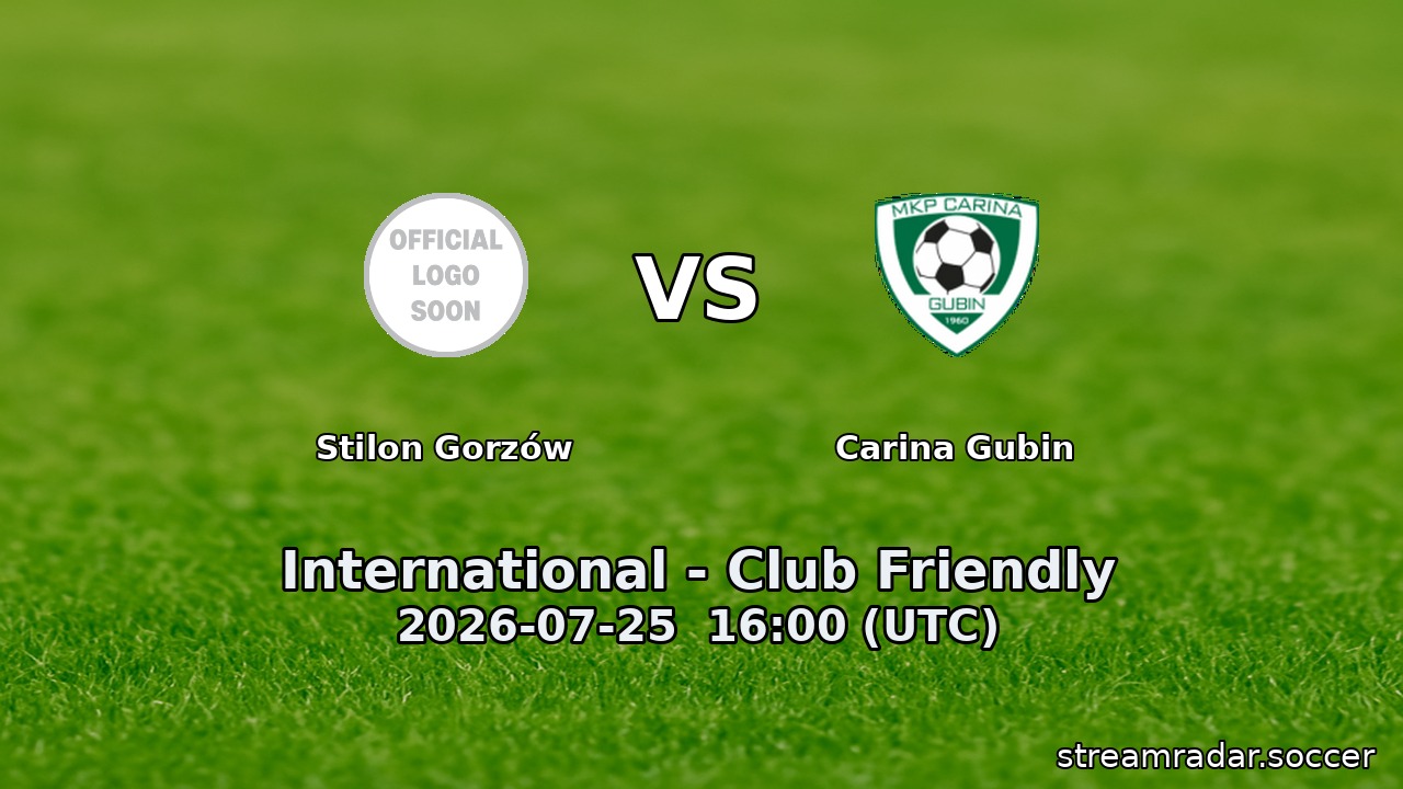 Stilon Gorzów vs Carina Gubin