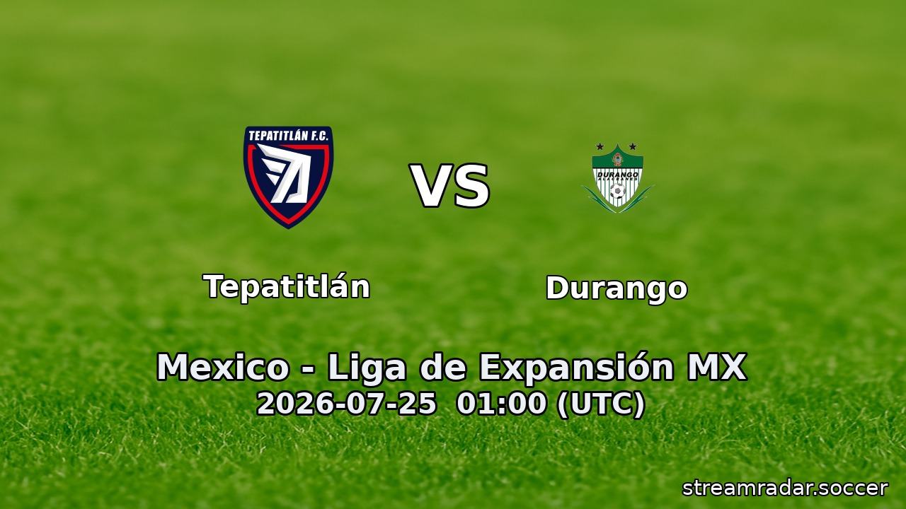Tepatitlán vs Durango