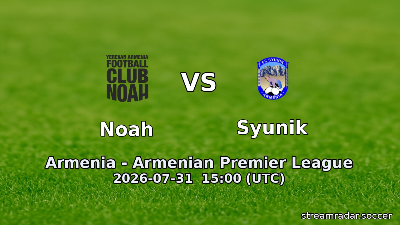 Noah vs Syunik