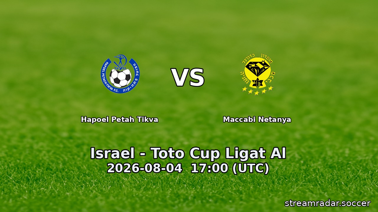 Hapoel Petah Tikva vs Maccabi Netanya