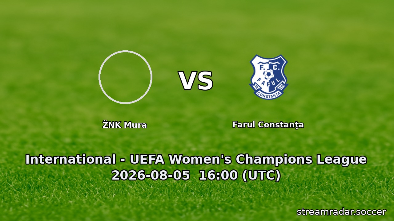ŽNK Mura vs Farul Constanţa