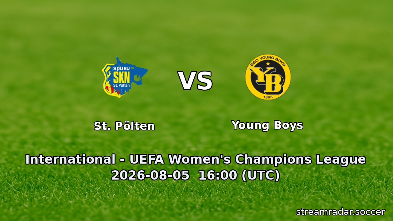 St. Pölten vs Young Boys