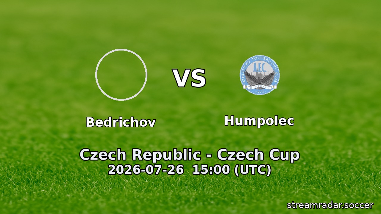 Bedrichov vs Humpolec
