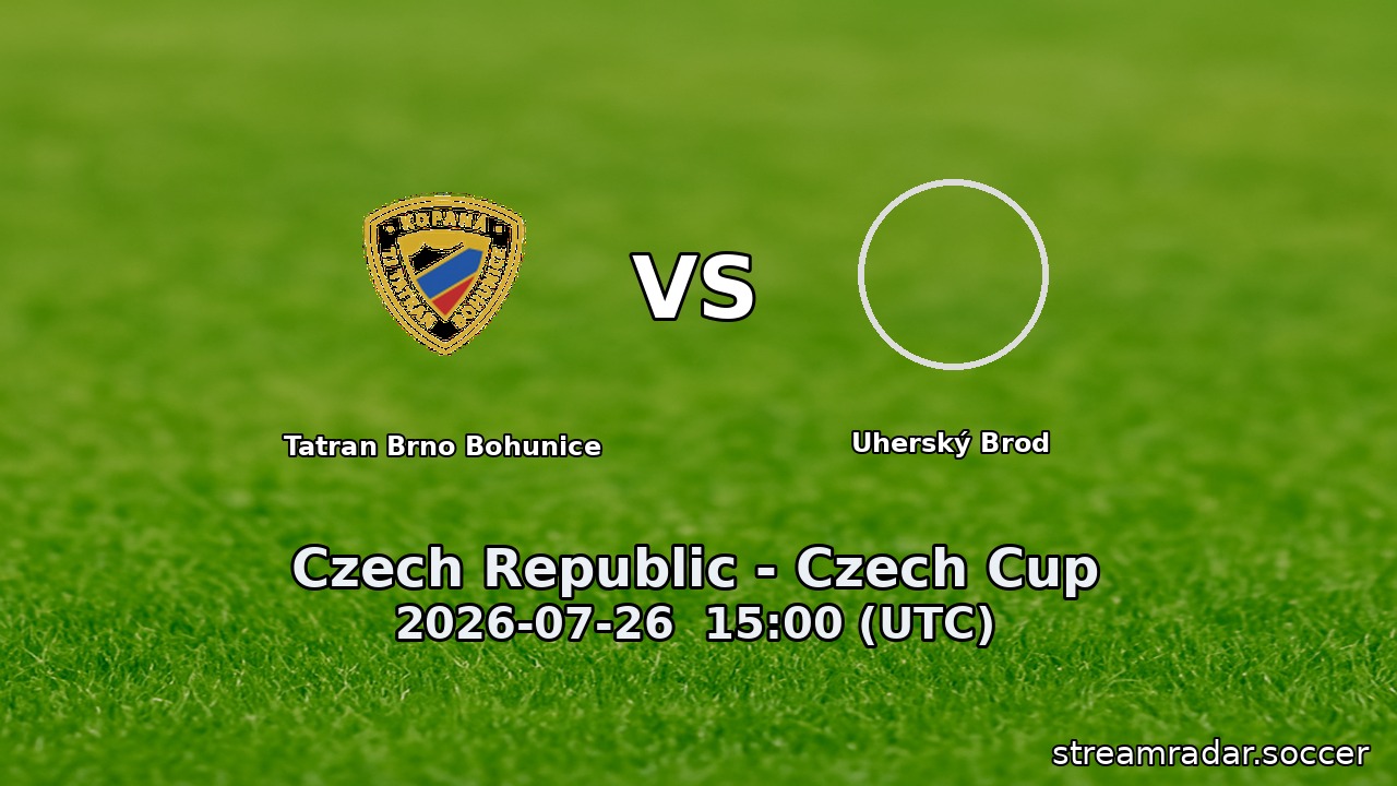 Tatran Brno Bohunice vs Uherský Brod