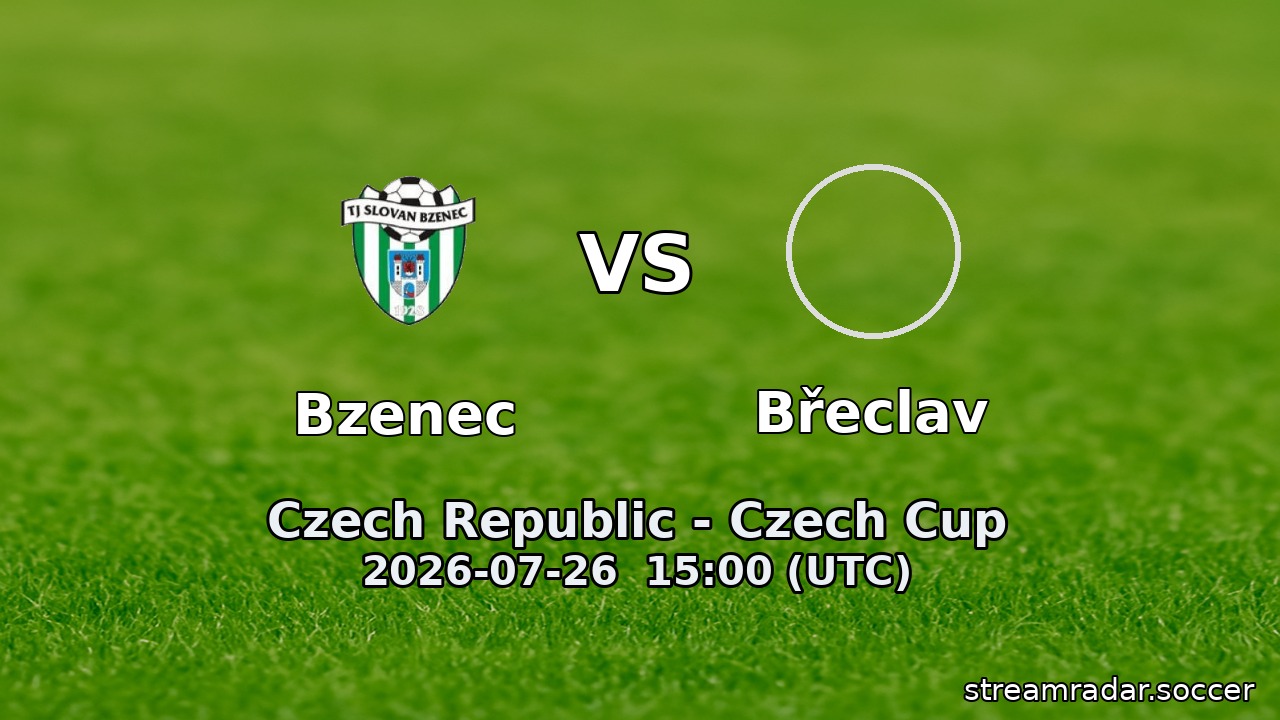 Bzenec vs Břeclav