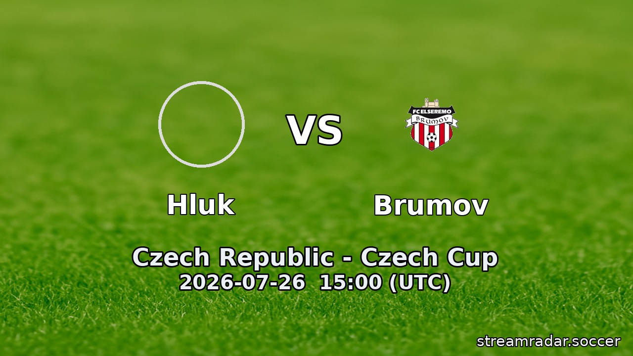 Hluk vs Brumov
