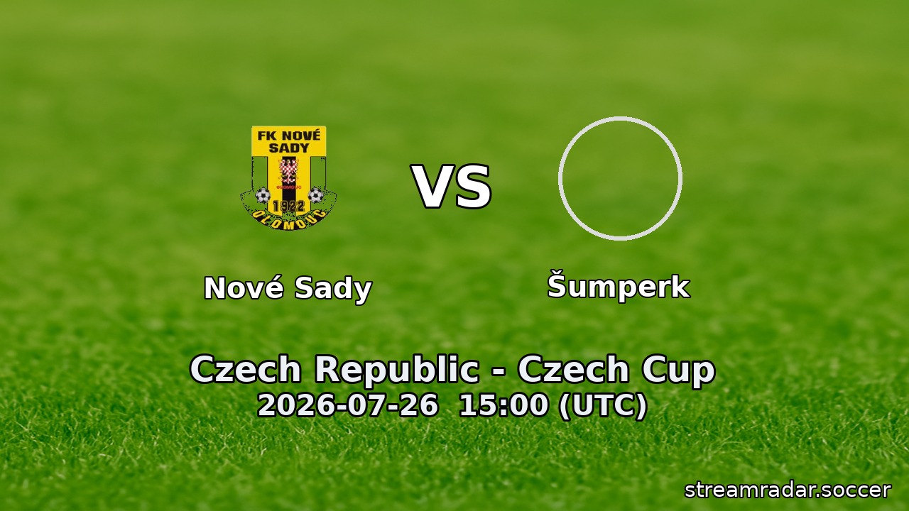 Nové Sady vs Šumperk