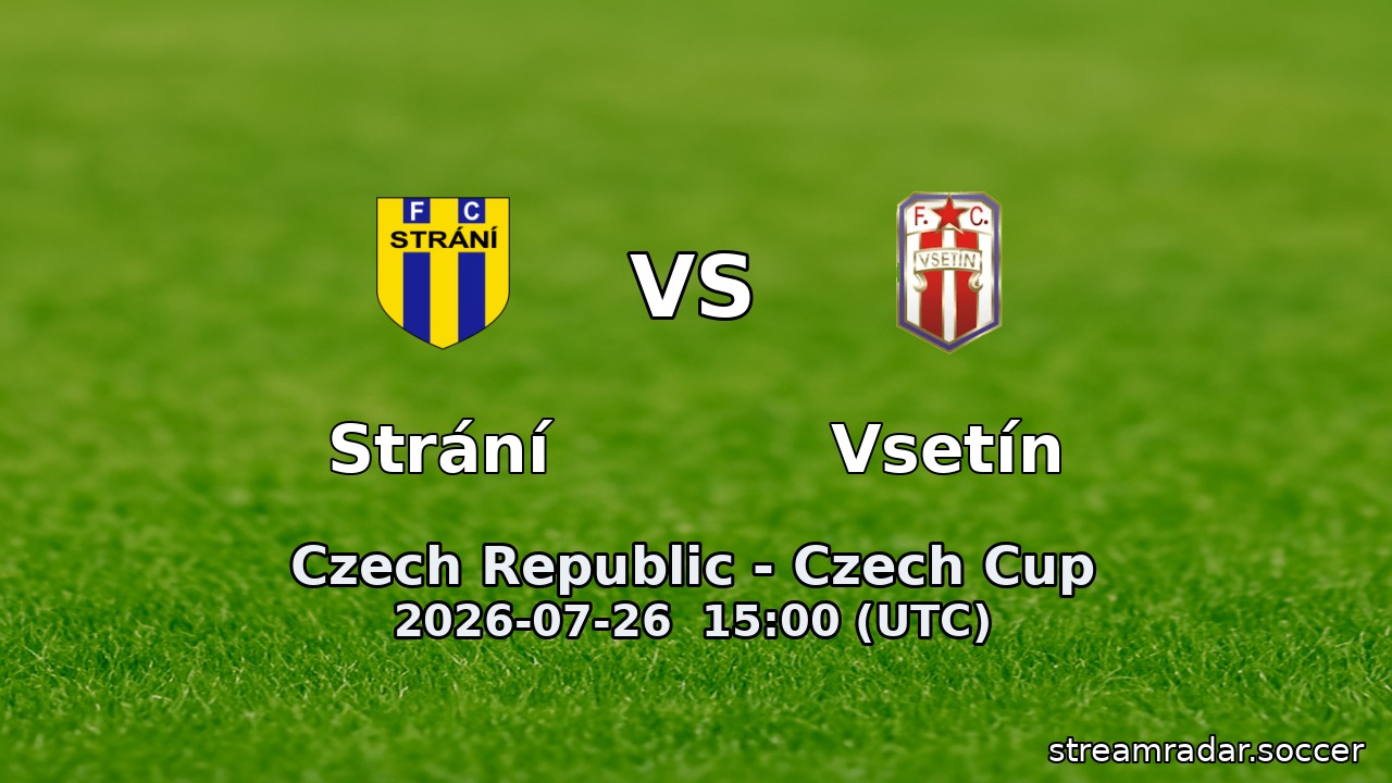 Strání vs Vsetín
