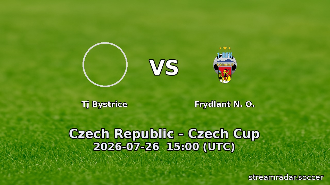 Tj Bystrice vs Frydlant N. O.