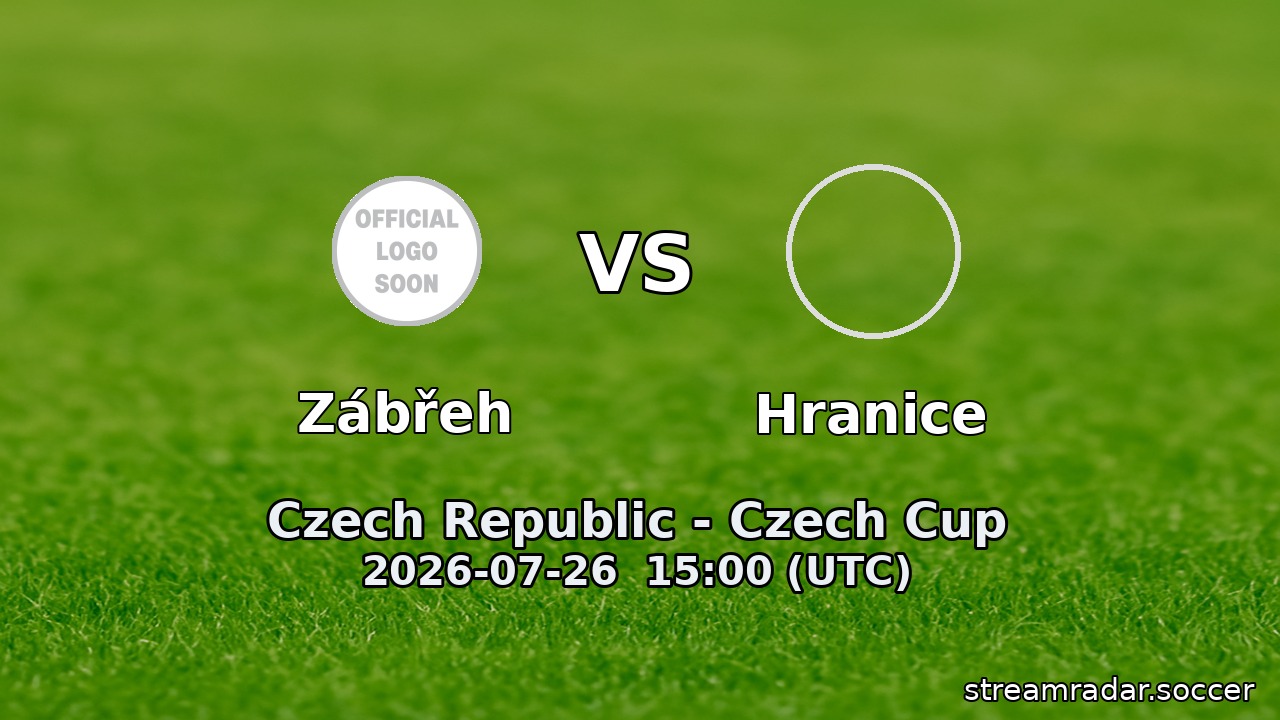 Zábřeh vs Hranice