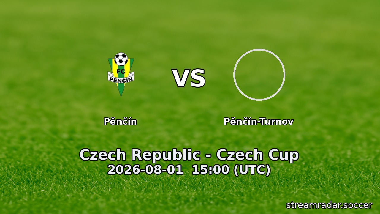 Pěnčín vs Pěnčín-Turnov