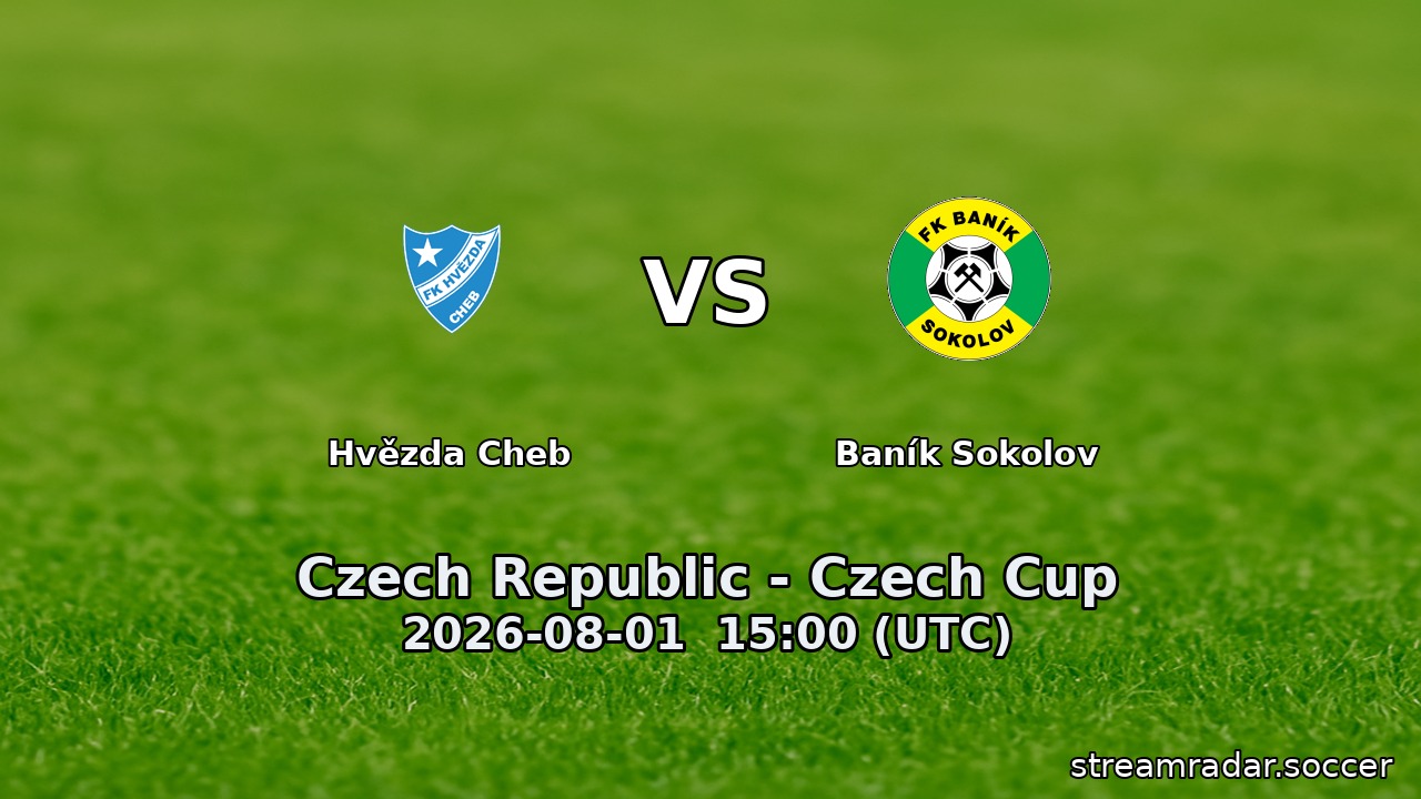 Hvězda Cheb vs Baník Sokolov