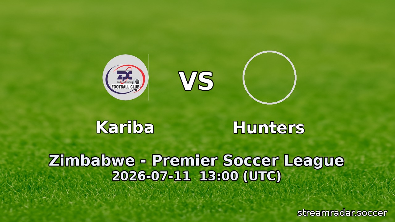 Kariba vs Hunters
