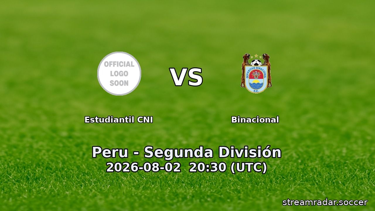 Estudiantil CNI vs Binacional